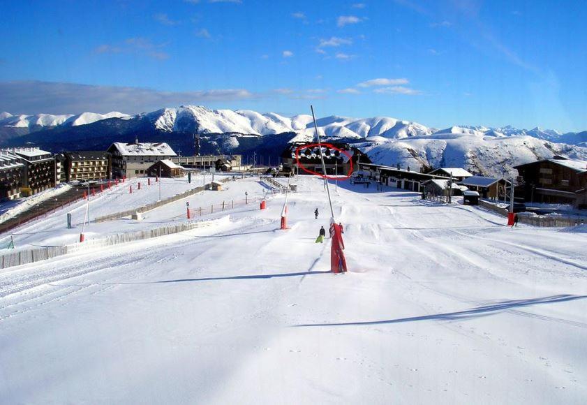 Vue Panoramique Sur Les Pyrenees Lägenhet Saint-Lary-Soulan Exteriör bild