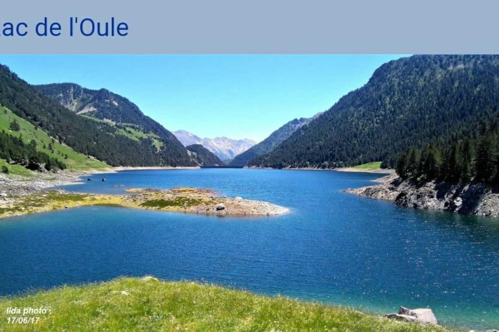Vue Panoramique Sur Les Pyrenees Lägenhet Saint-Lary-Soulan Exteriör bild