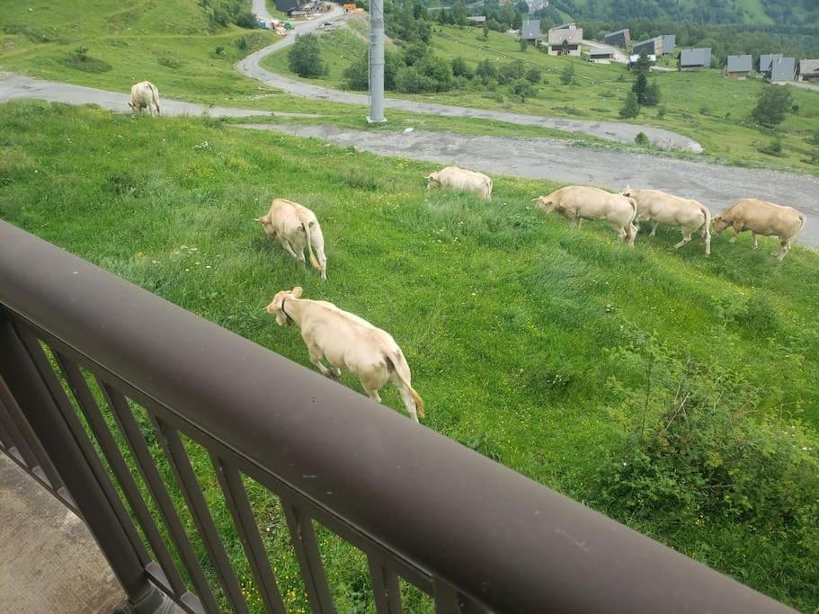 Vue Panoramique Sur Les Pyrenees Lägenhet Saint-Lary-Soulan Exteriör bild